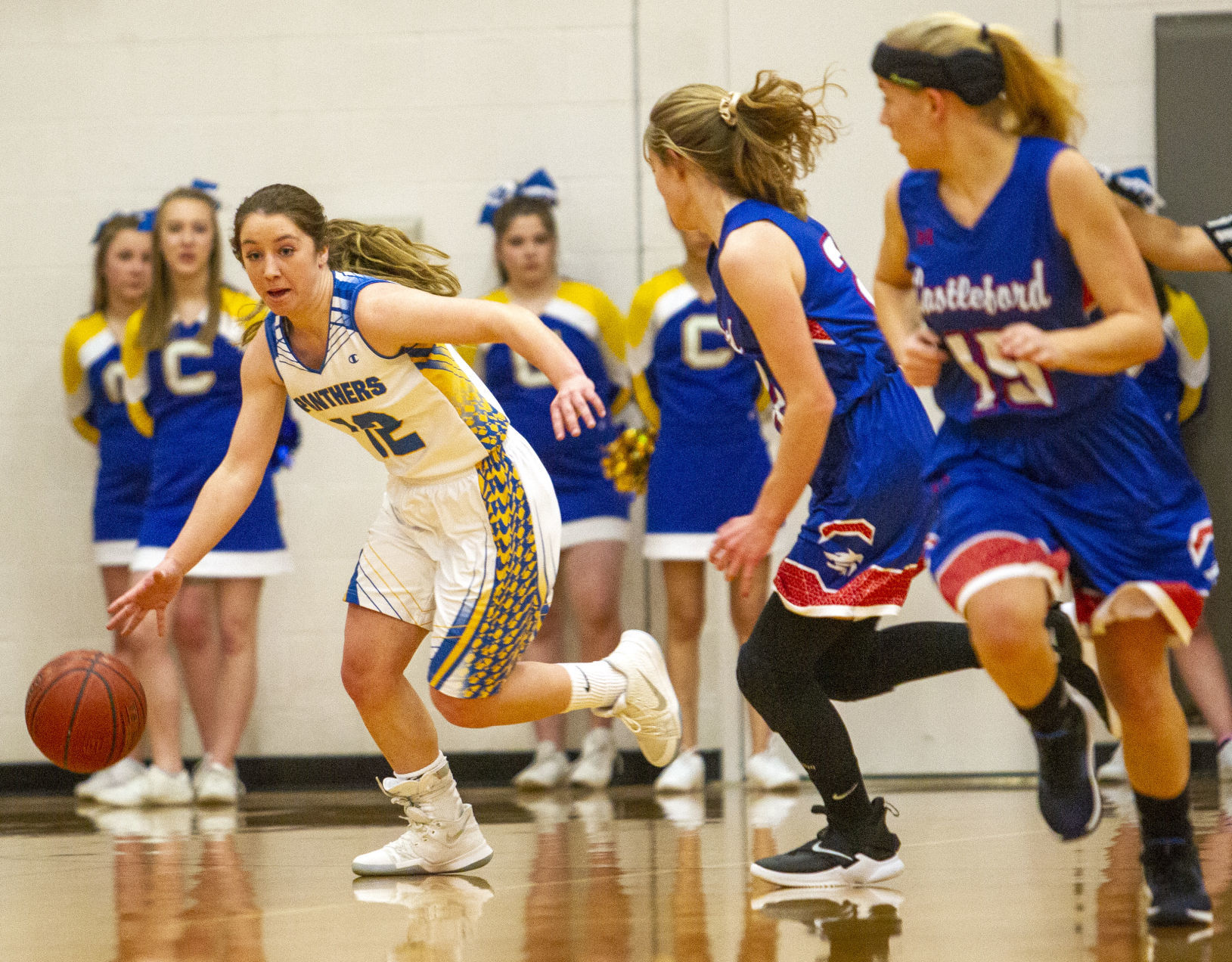 Carey vs Castleford girls basketball